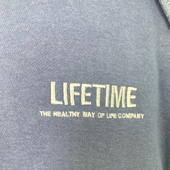 NWT Men’s Tracker Grey Cotton Jacket Zip Up Funnel Neck Contrast Seam Sweatshirt - Picture 6 of 6